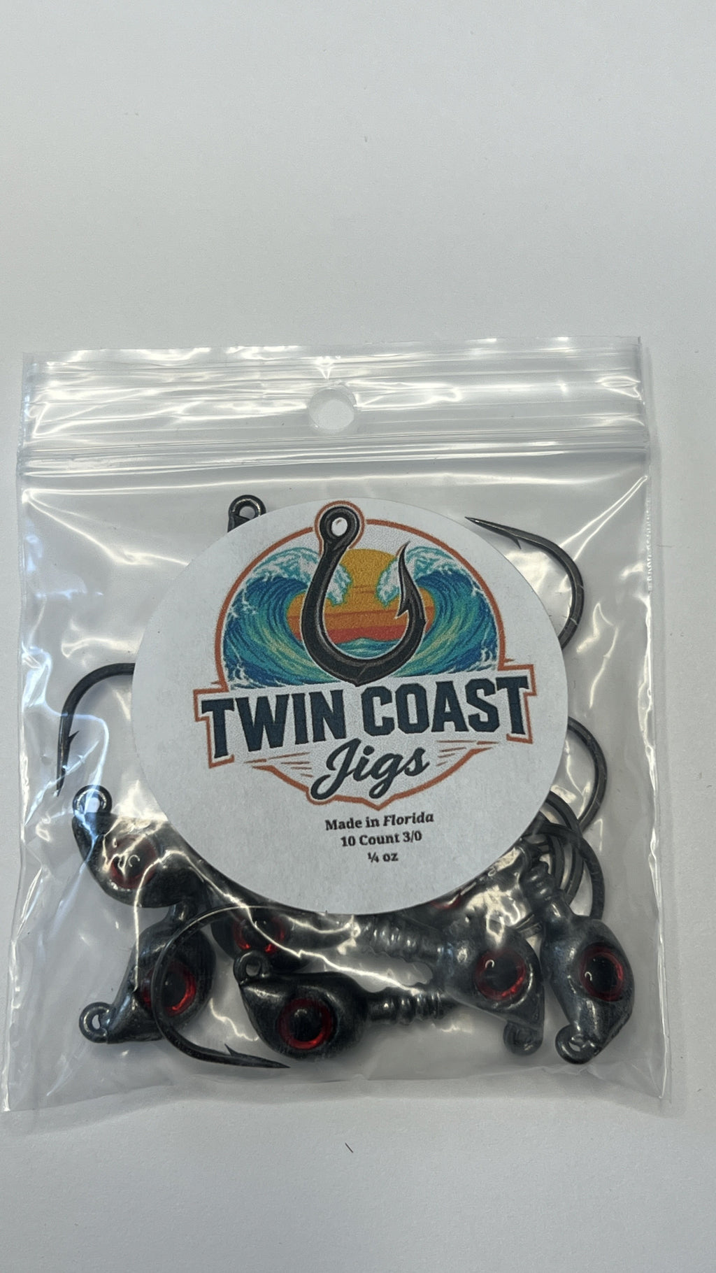 Gray Manic Mullet Jigs 10-Pack