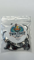 Gray Manic Mullet Jigs 10-Pack