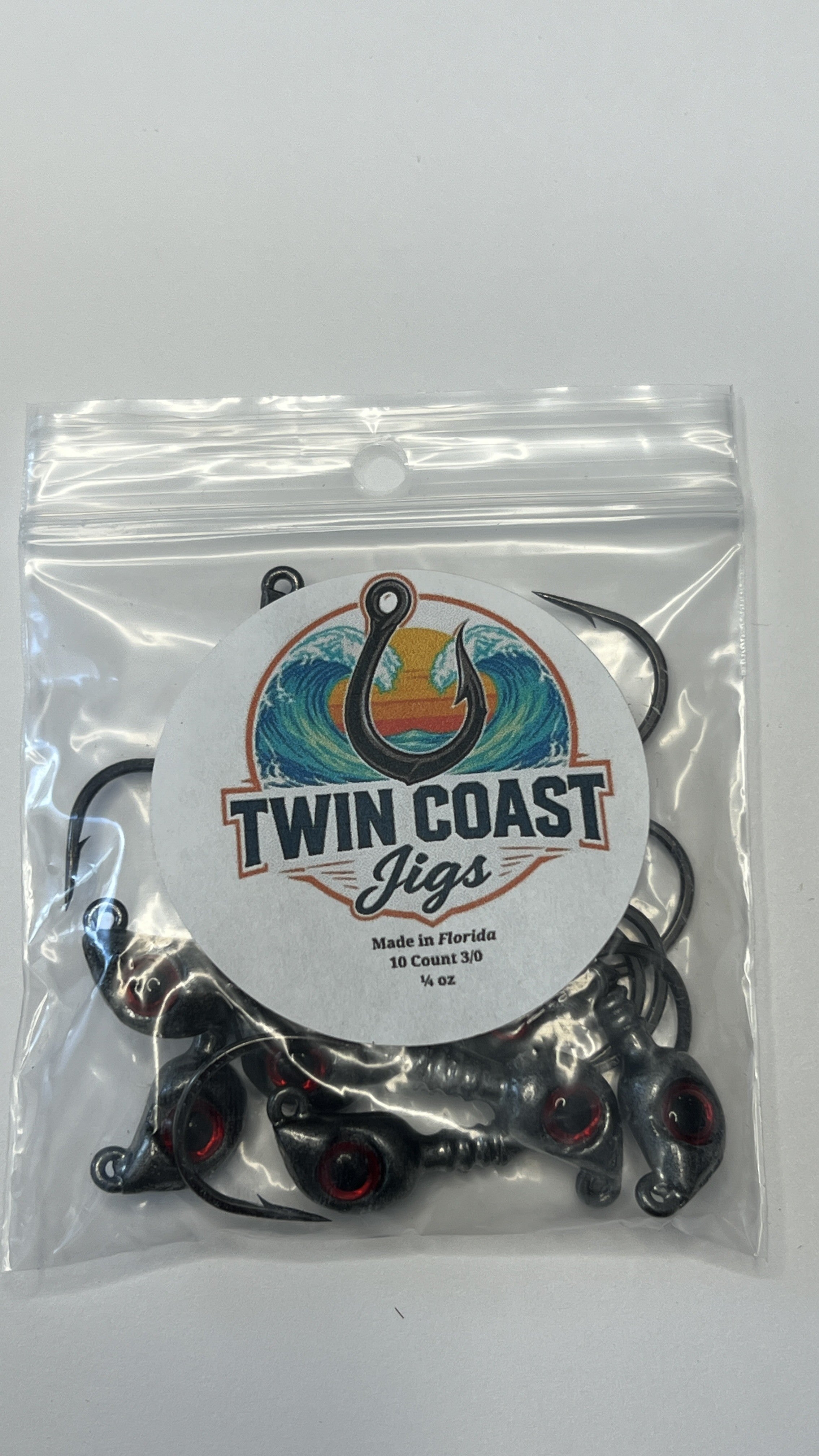 Gray Manic Mullet Jigs 10-Pack