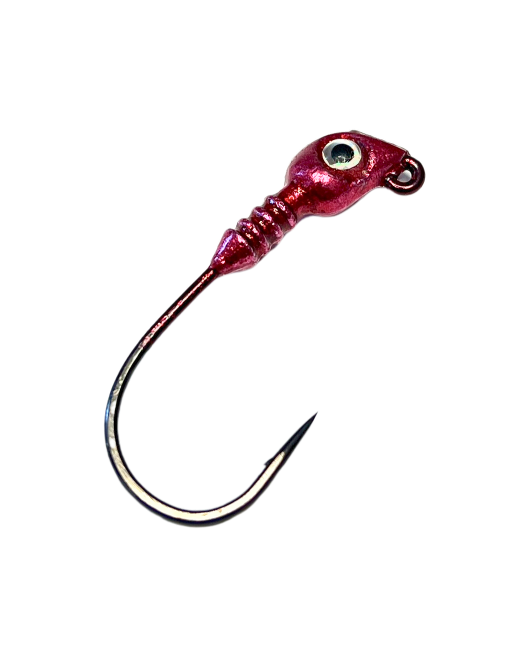 Red Manic Mullet Jigs 10-Pack