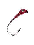 Red Manic Mullet Jigs 10-Pack