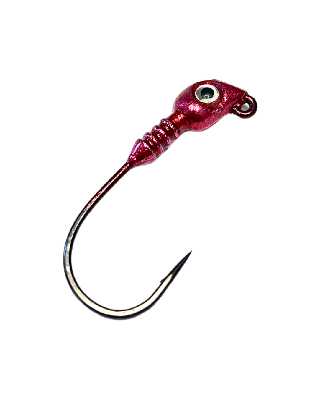Red Manic Mullet Jigs 10-Pack