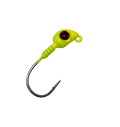 Yellow Manic Mullet Jigs 10-Pack